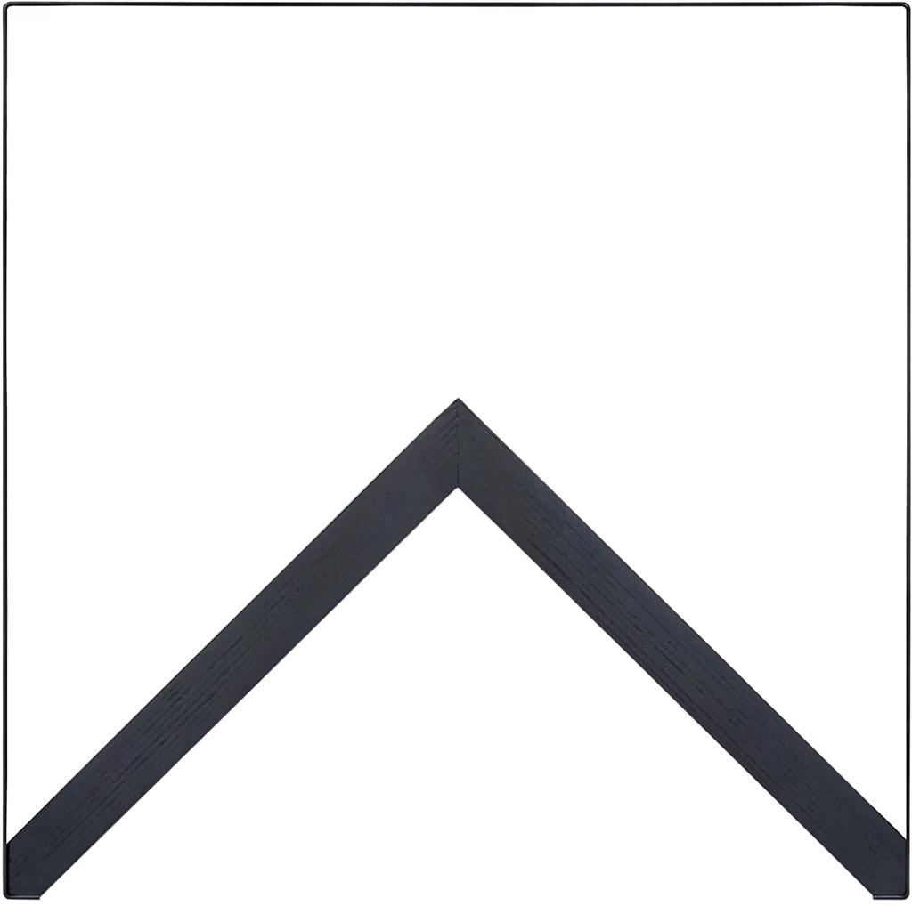 Kriss abilaud, 40x40 cm, must