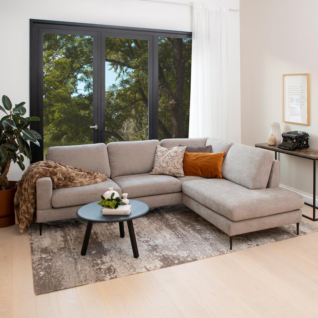 Capri avatud nurgaga diivan (parem), Cloud 09, pruun