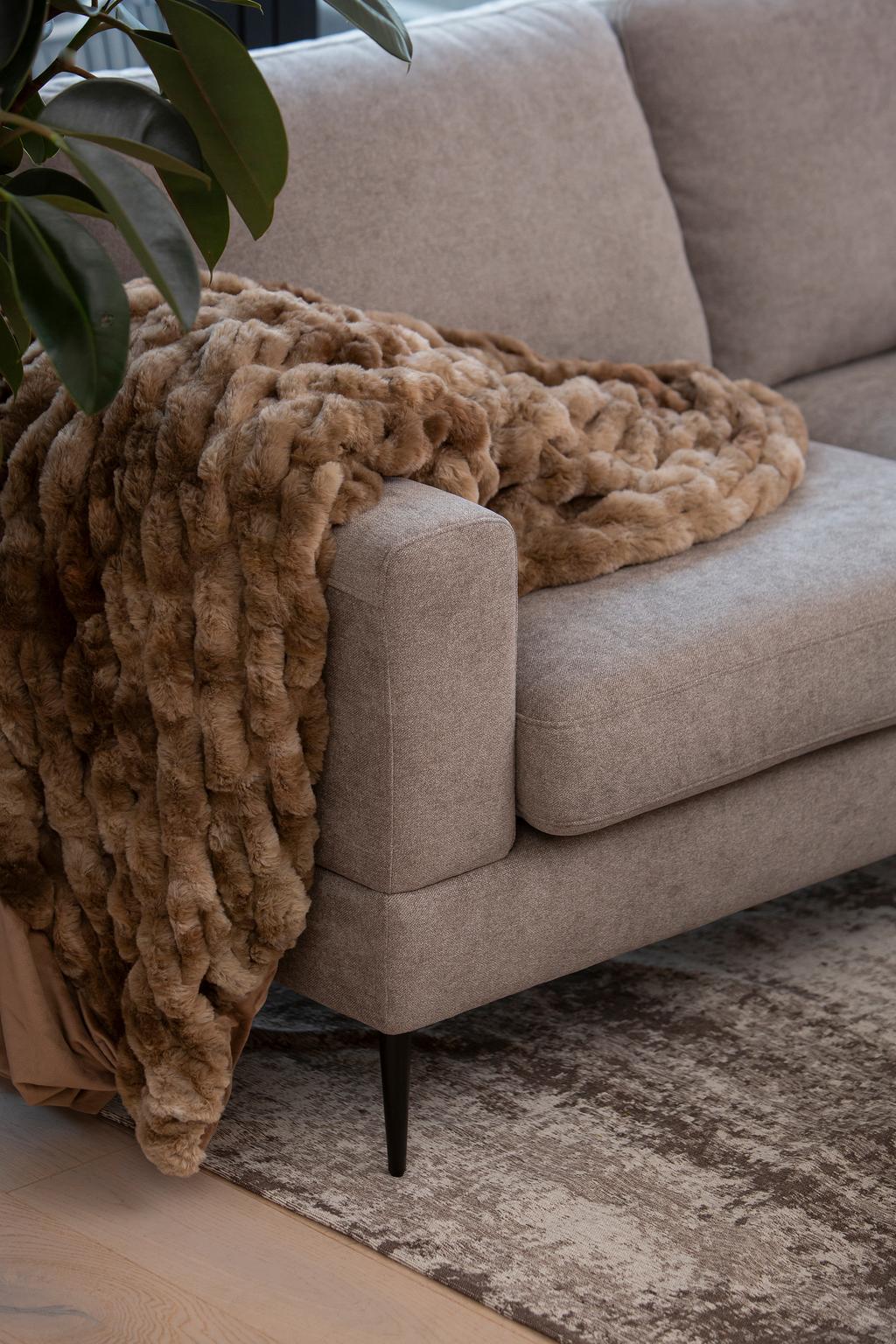 Capri avatud nurgaga diivan (parem), Cloud 09, pruun