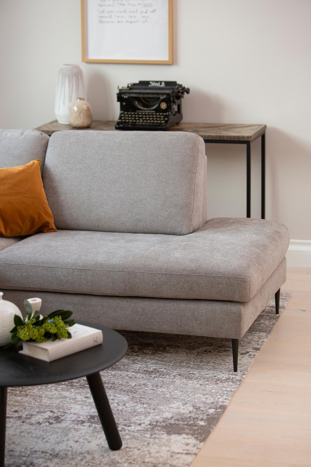 Capri avatud nurgaga diivan (parem), Cloud 09, pruun