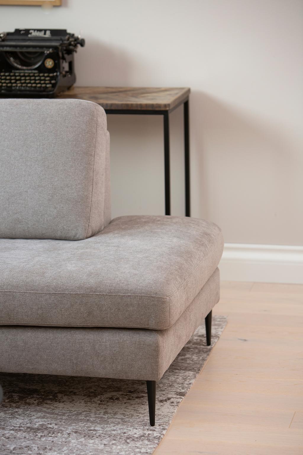 Capri avatud nurgaga diivan (parem), Cloud 09, pruun