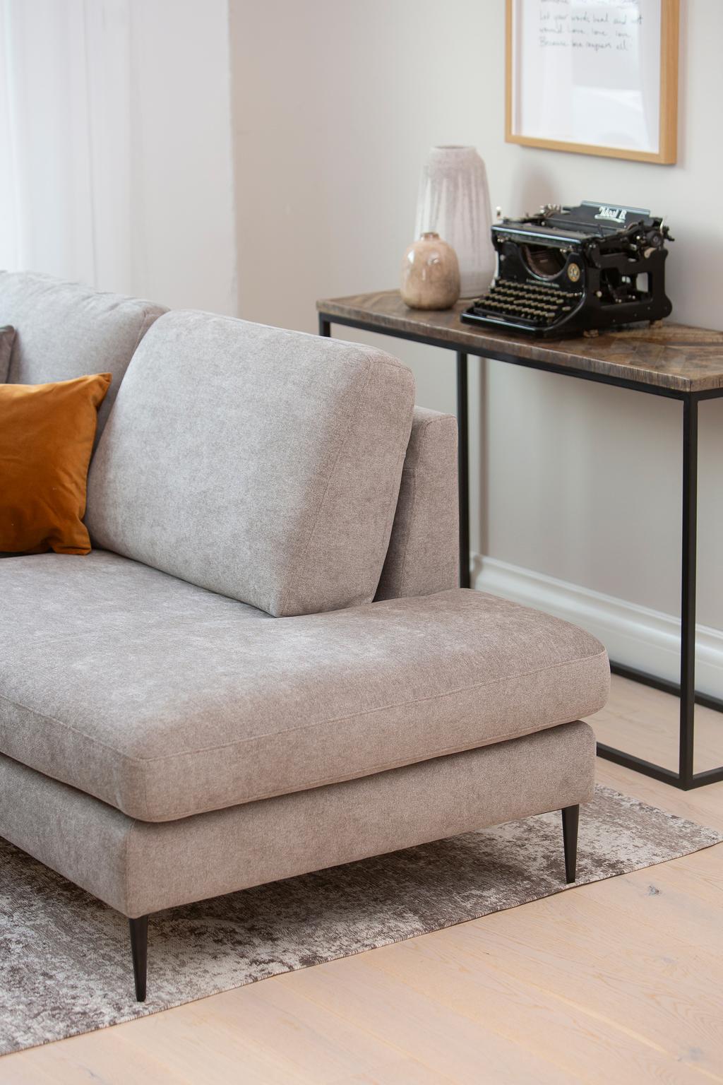 Capri avatud nurgaga diivan (parem), Cloud 09, pruun