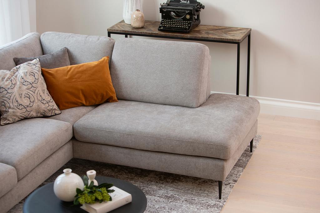 Capri avatud nurgaga diivan (parem), Cloud 09, pruun