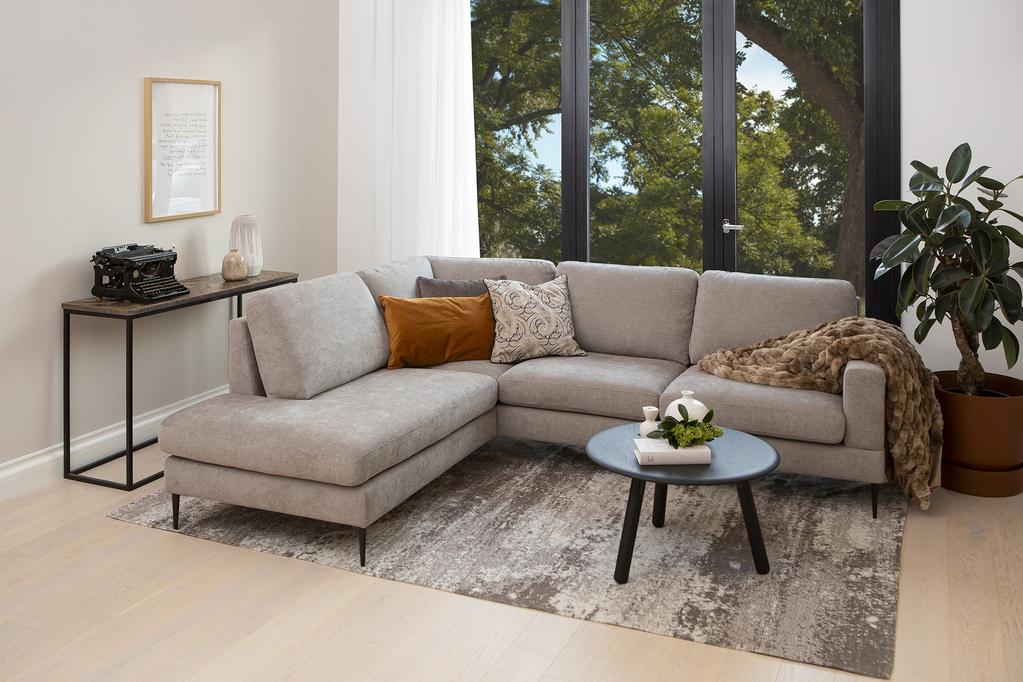 Capri avatud nurgaga diivan (parem), Cloud 09, pruun