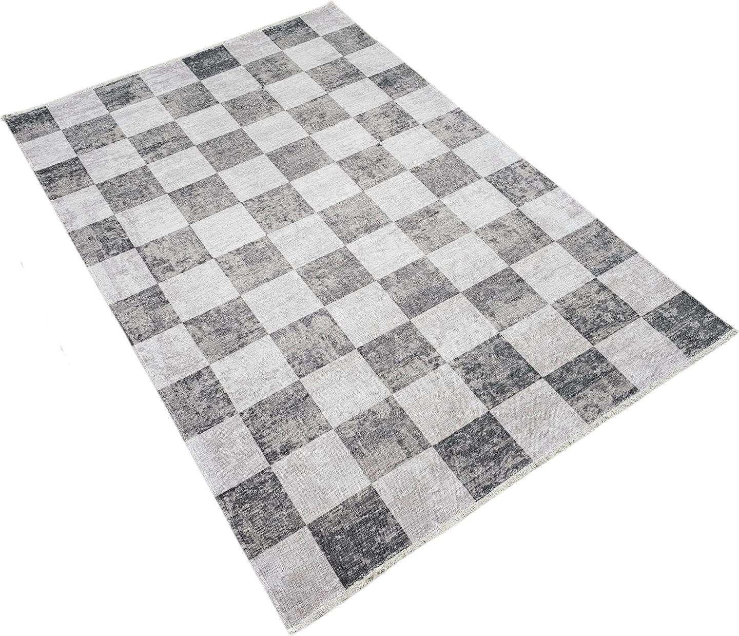 Ruutu vaip, 160x230 cm, hall