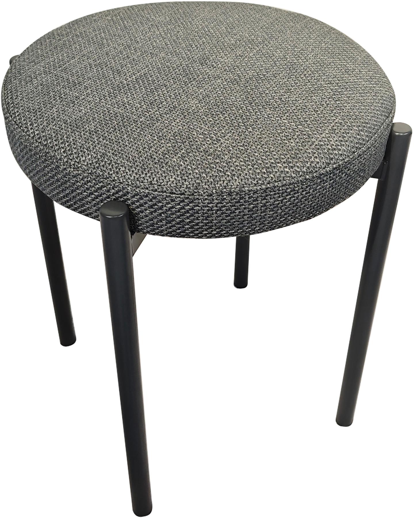 Style taburet, hall tekstiil