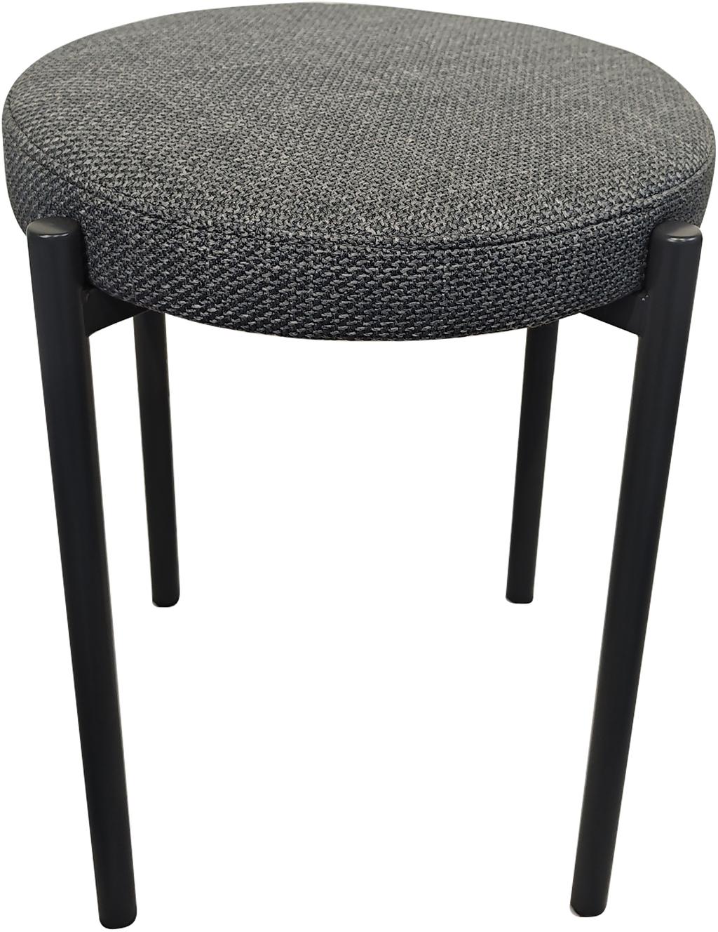 Style taburet, hall tekstiil