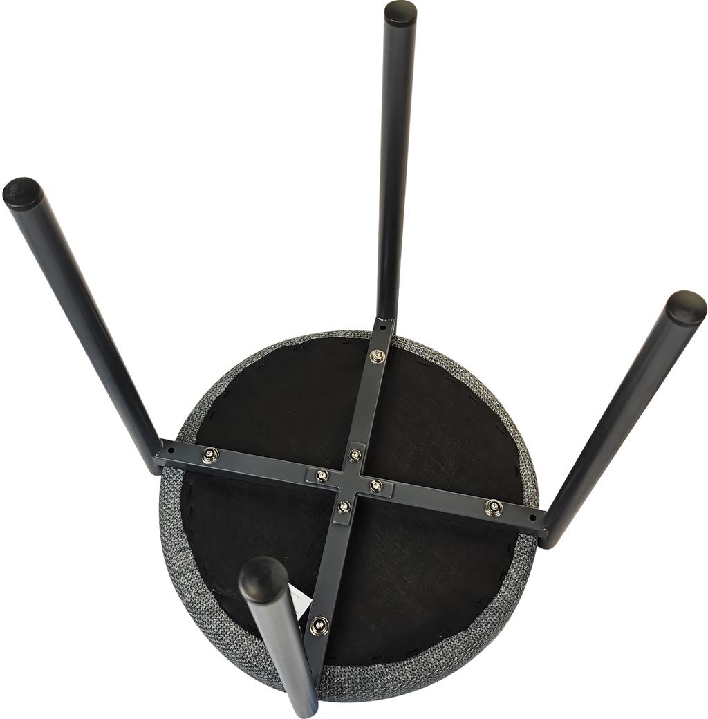 Style taburet, hall tekstiil