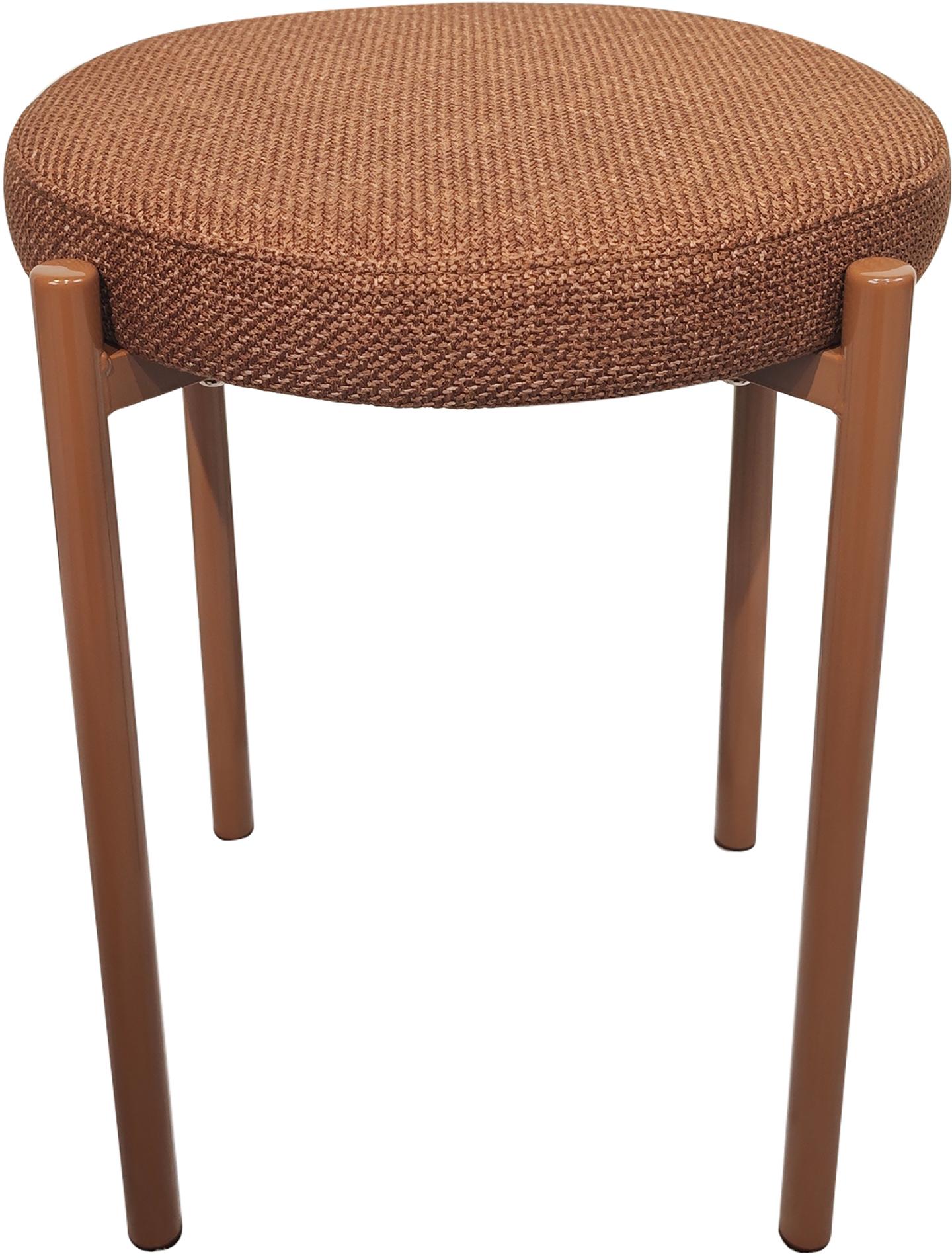 Style taburet, pruun tekstiil
