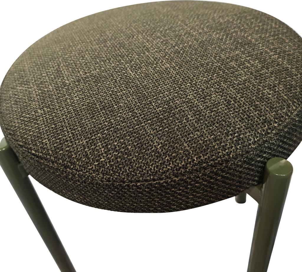 Style taburet, roheline tekstiil