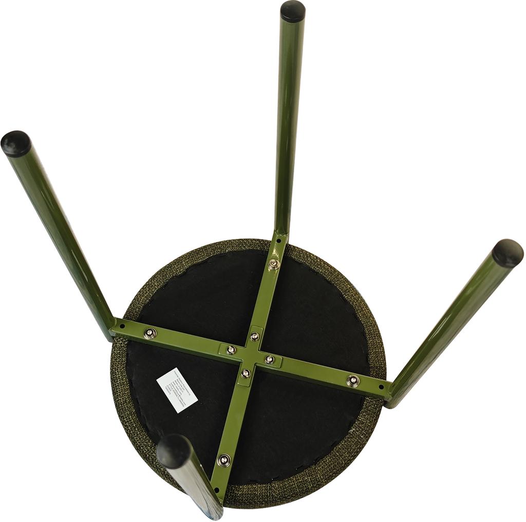 Style taburet, roheline tekstiil