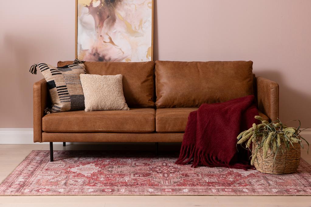 Copenhagen Scandic 3-kohaline diivan, Ezzenza 04, cognac