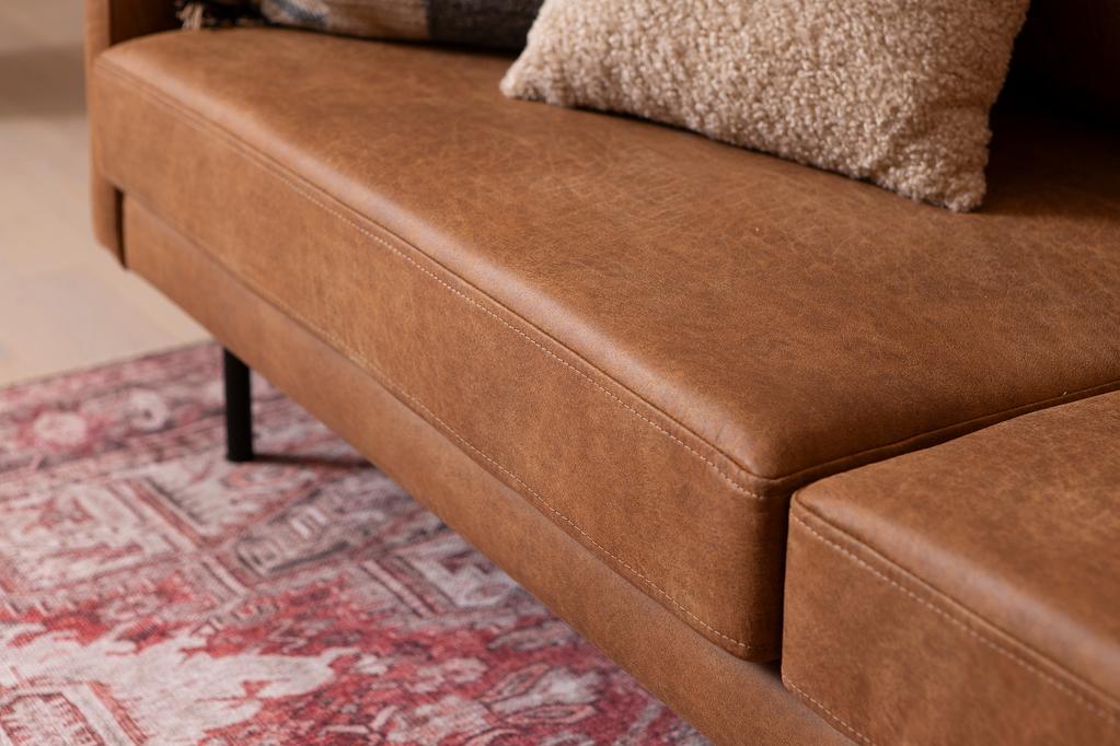 Copenhagen Scandic 3-kohaline diivan, Ezzenza 04, cognac