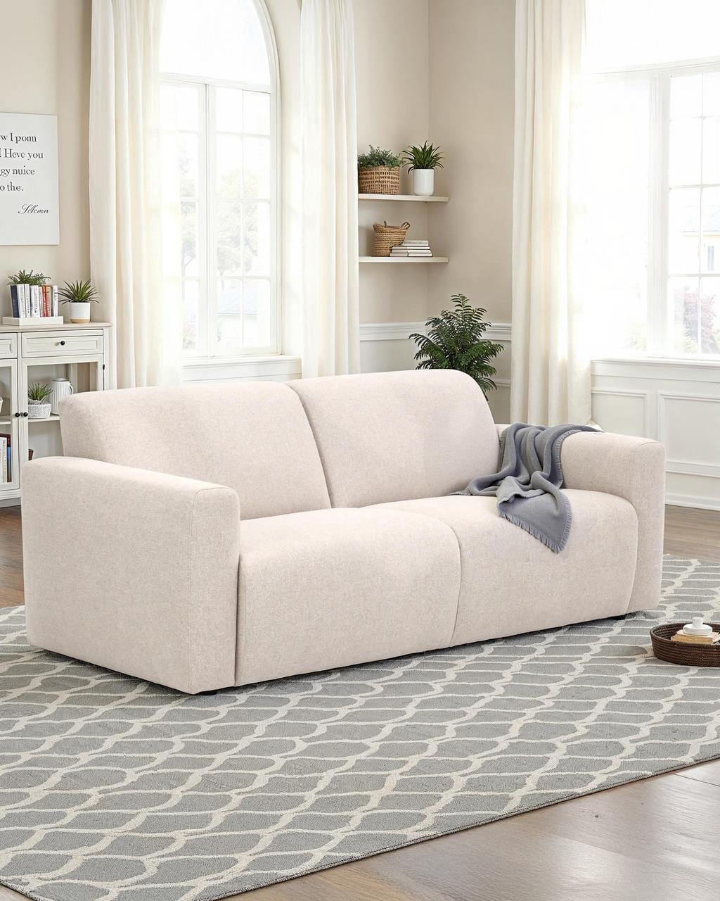 Basel 2,5-kohaline diivan, Austin 02 beež