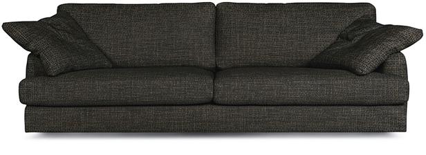 Avec 4-kohaline diivan (LC), Vera 1108, pruunikasmust