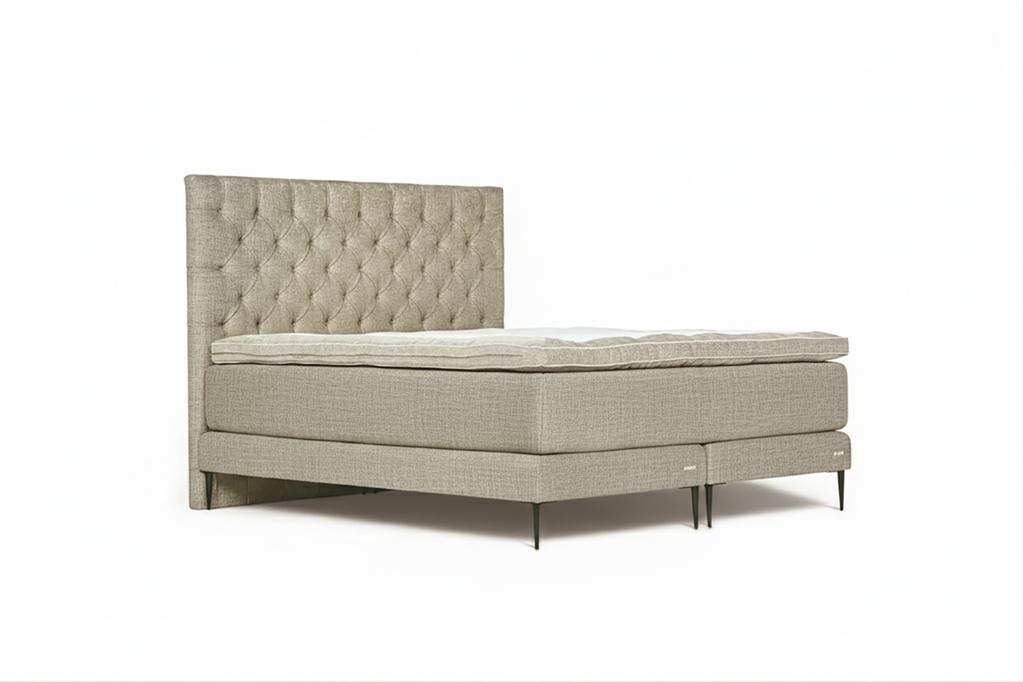 Dual jenkkivoodi, 180x200 cm, (sis. Heaven-kattem.) Lineo 3880, pruun