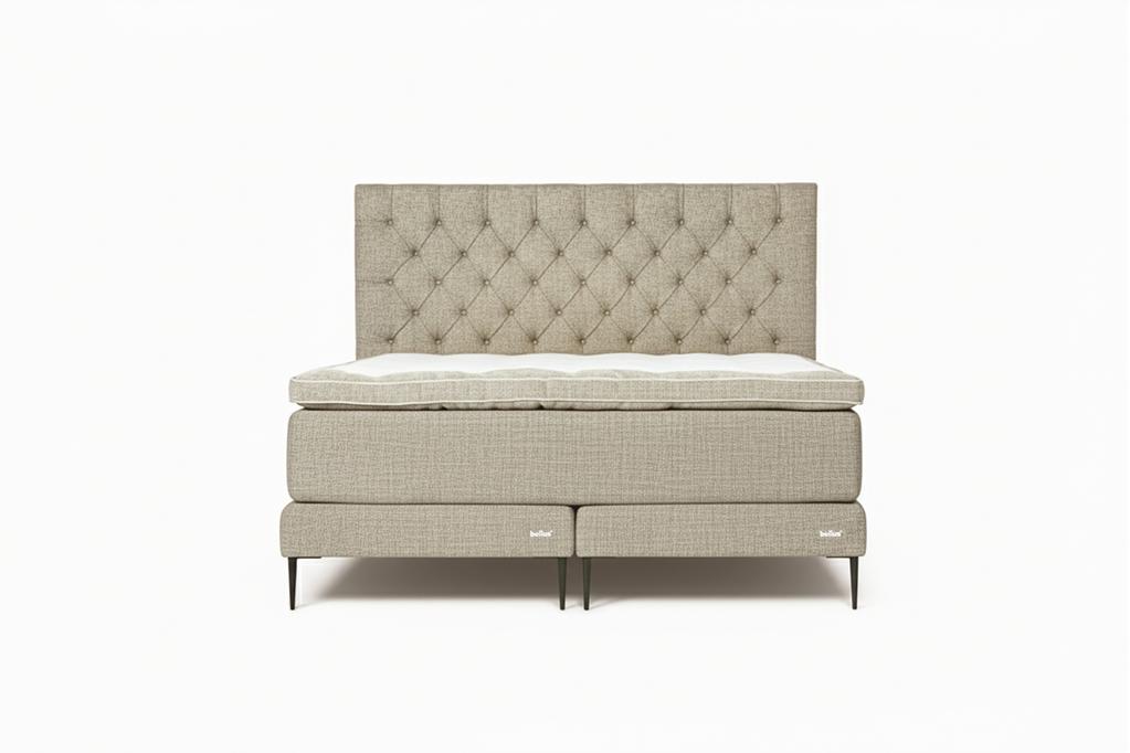 Dual jenkkivoodi, 180x200 cm, (sis. Heaven-kattem.) Lineo 3880, pruun