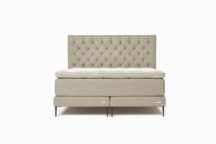 Dual jenkkivoodi, 180x200 cm, Lineo 3880, pruun