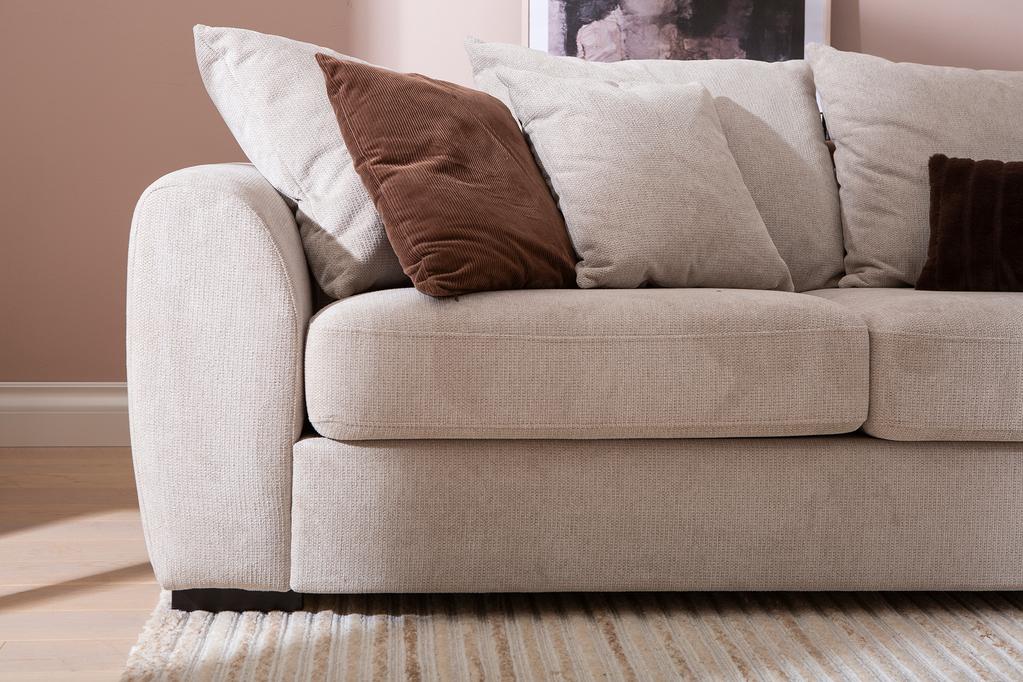 Haave avatud nurgaga diivan (parem), beež