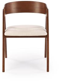 Pisipilt: Jodie söögitool, pähkel/beež