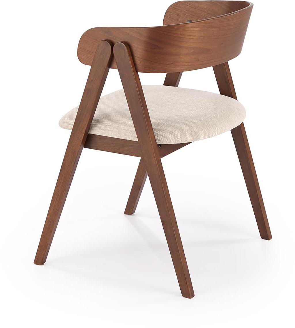 Jodie söögitool, pähkel/beež