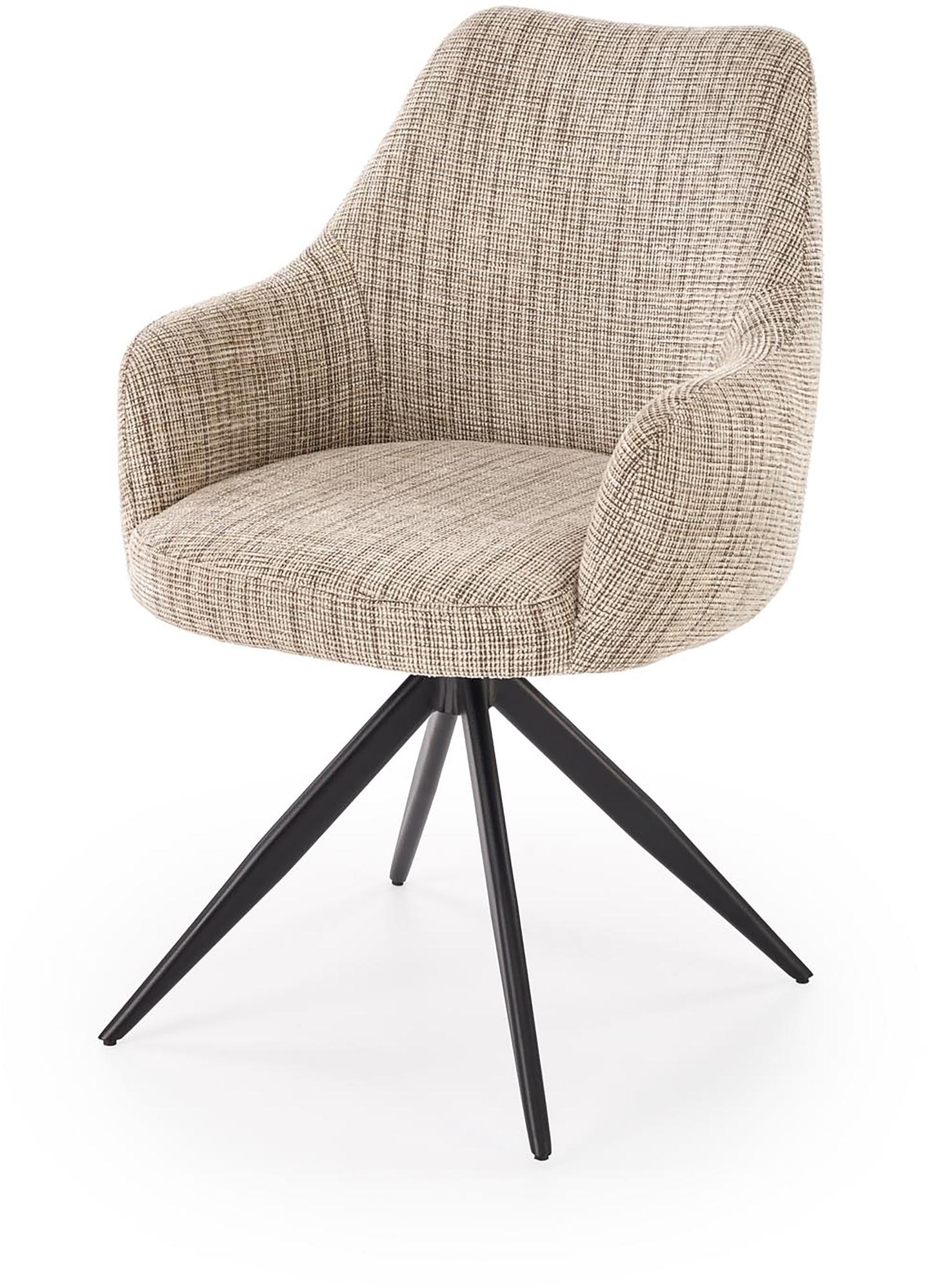 Olivia söögitool, beež/must