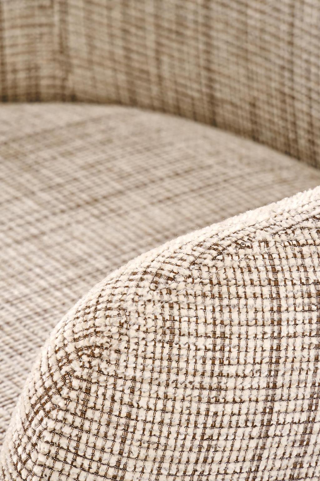 Olivia söögitool, beež/must