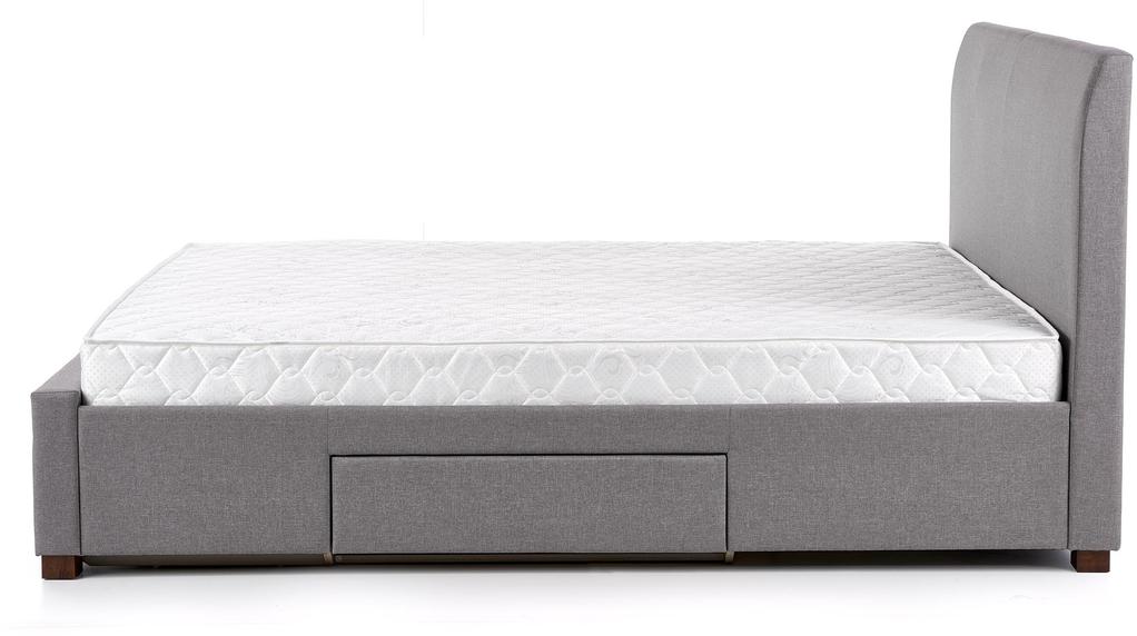 Veera voodiraam pesusahtlitega, 160x200 cm, hall