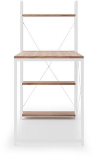 Pisipilt: Corin kontorilaud avatud panipaikadega