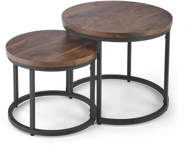 Luna laudade komplekt, pähkel