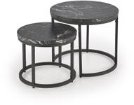 Pisipilt: Luna laudade komplekt, must marmor