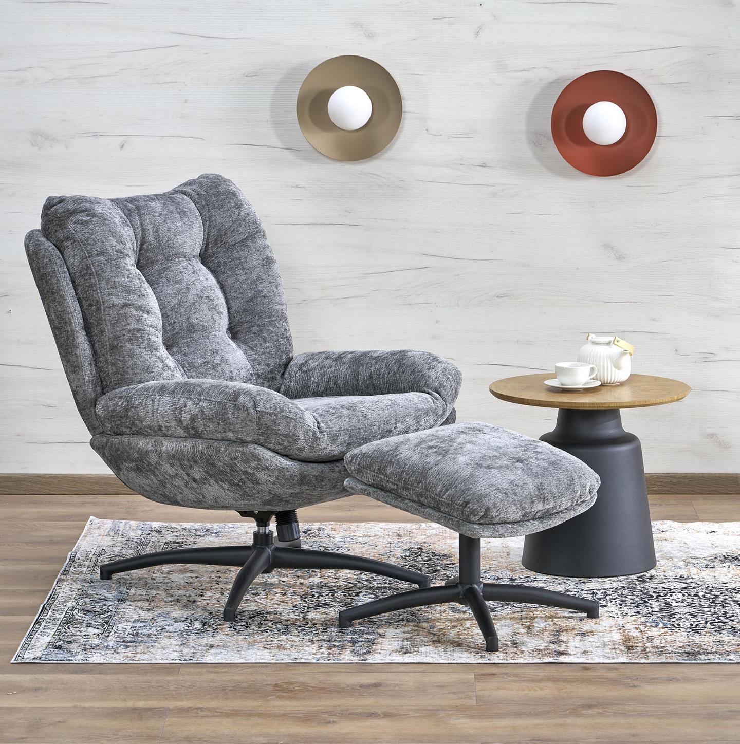 Nooa tugitool + järi, hall