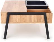 Pisipilt: Rhea diivanilaud panikaikadega, tammespoon/must