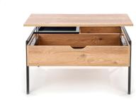 Pisipilt: Rhea diivanilaud panikaikadega, tammespoon/must