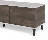 Pisipilt: Evelyn tv-alus, kolm ust, 150 cm, pähkel/kašmiir