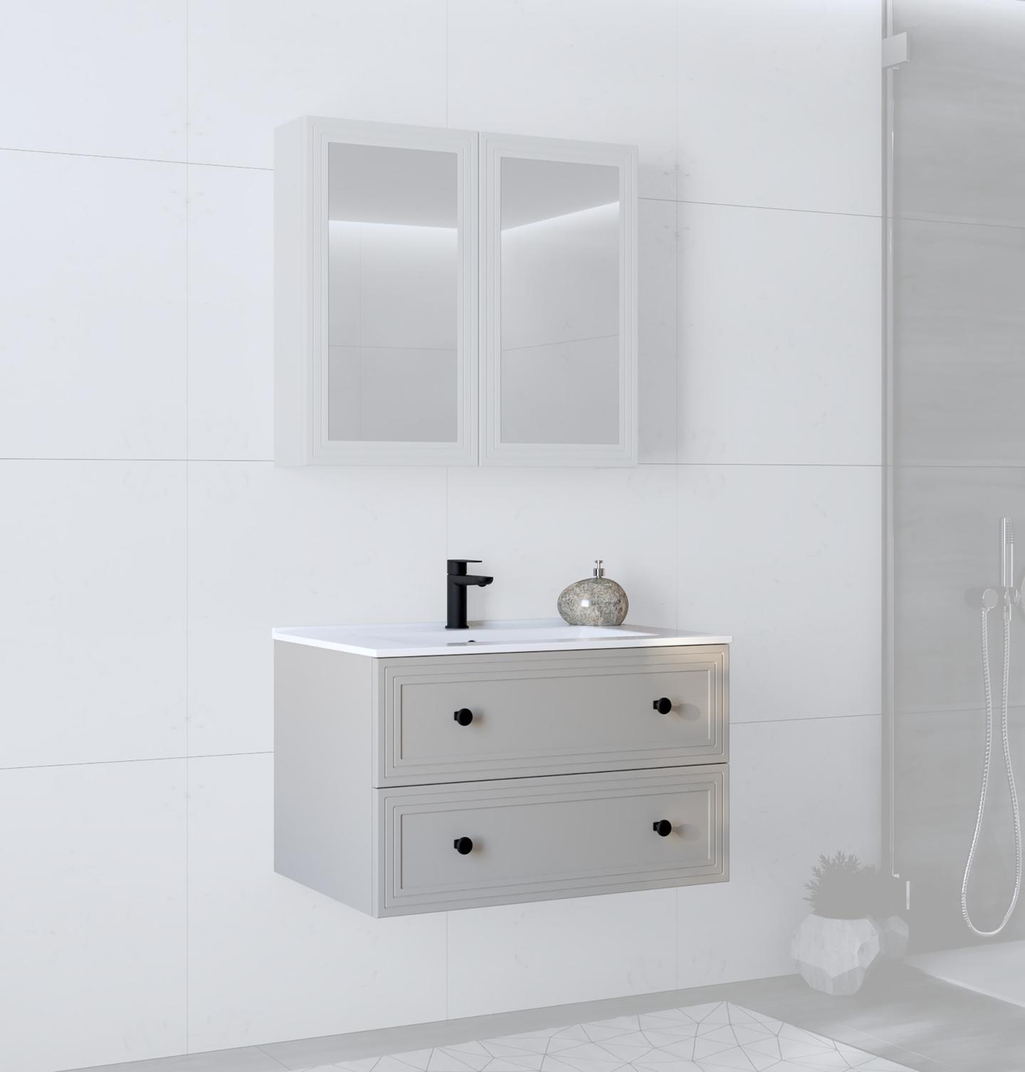 Luoto vannitoa valamukapp, 80 cm, kašmiir