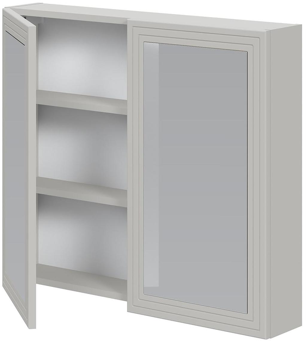 Luoto peegelkapp, 80 cm, kašmiir