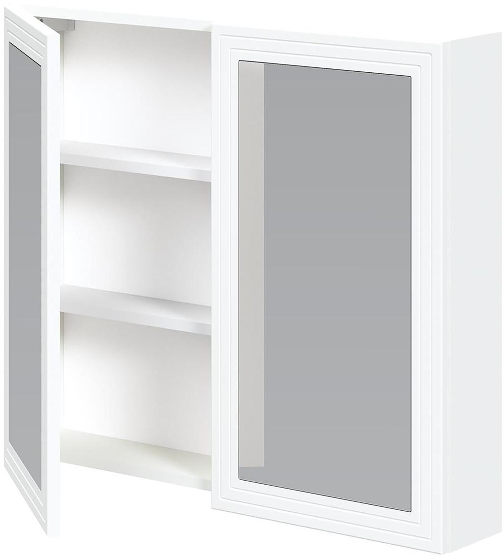 Luoto peegelkapp, 80 cm, valge