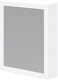 Pisipilt: Luoto vannitoa peegelkapp, 60 cm, valge