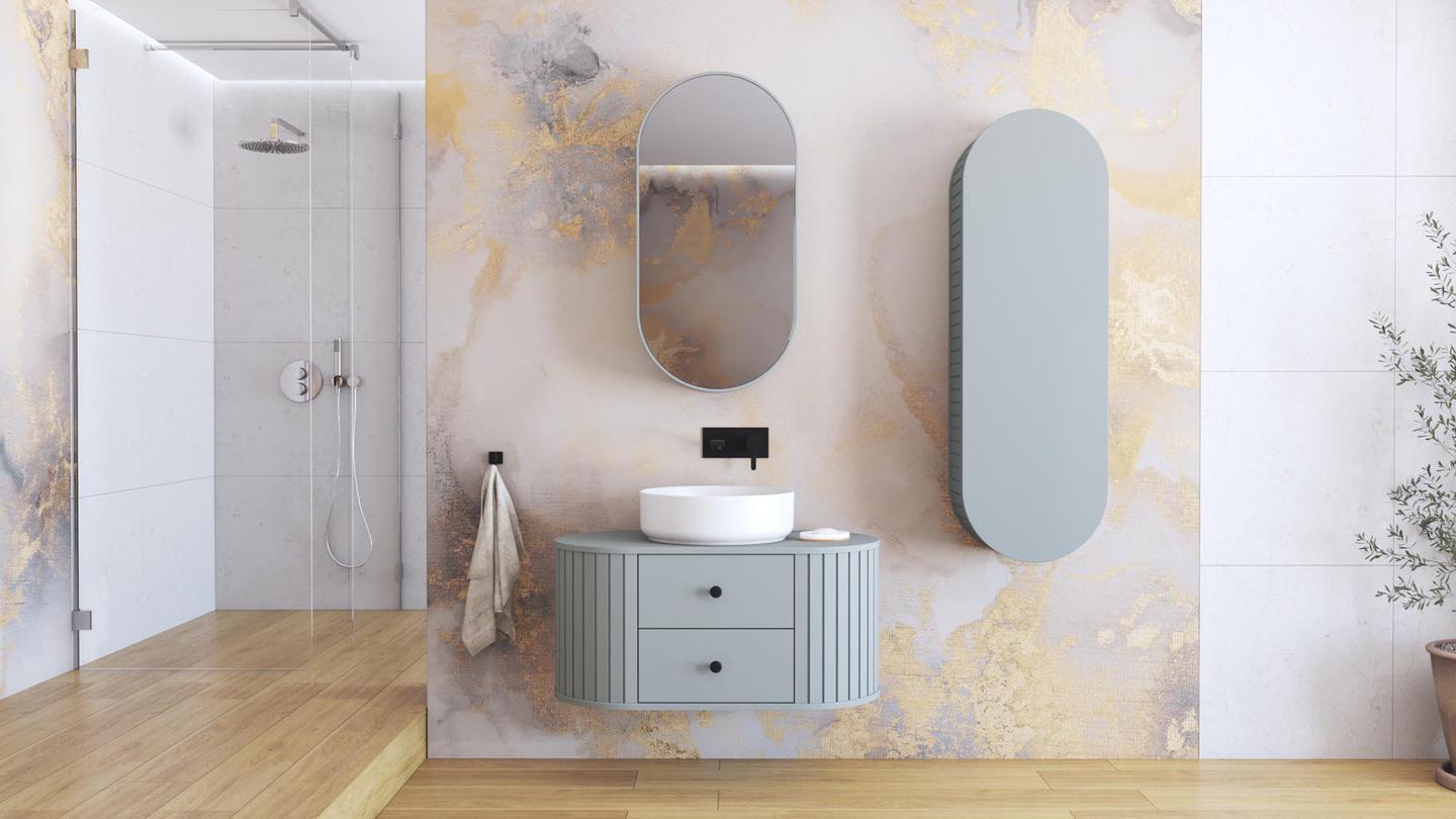 Loiske vannitoa seinakapp, helehall