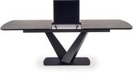 Pisipilt: Atlas söögilaud, pikendatav, must/hall