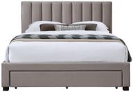 Pisipilt: Helmi voodiraam, pesusahtlitega, beež