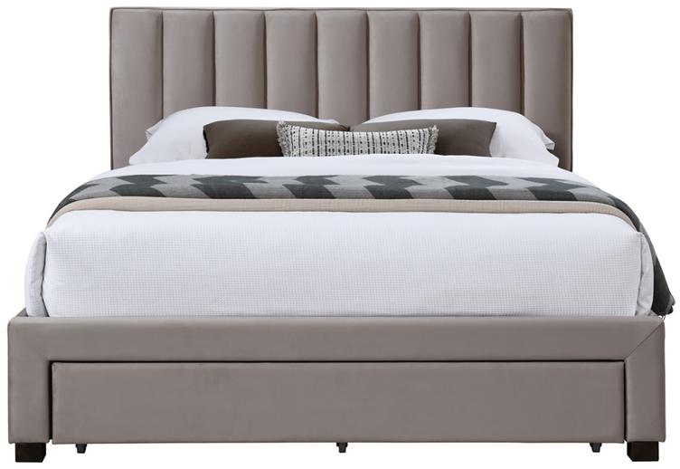 Helmi voodiraam, pesusahtlitega, beež