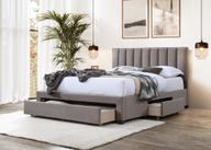 Pisipilt: Helmi voodiraam, pesusahtlitega, beež