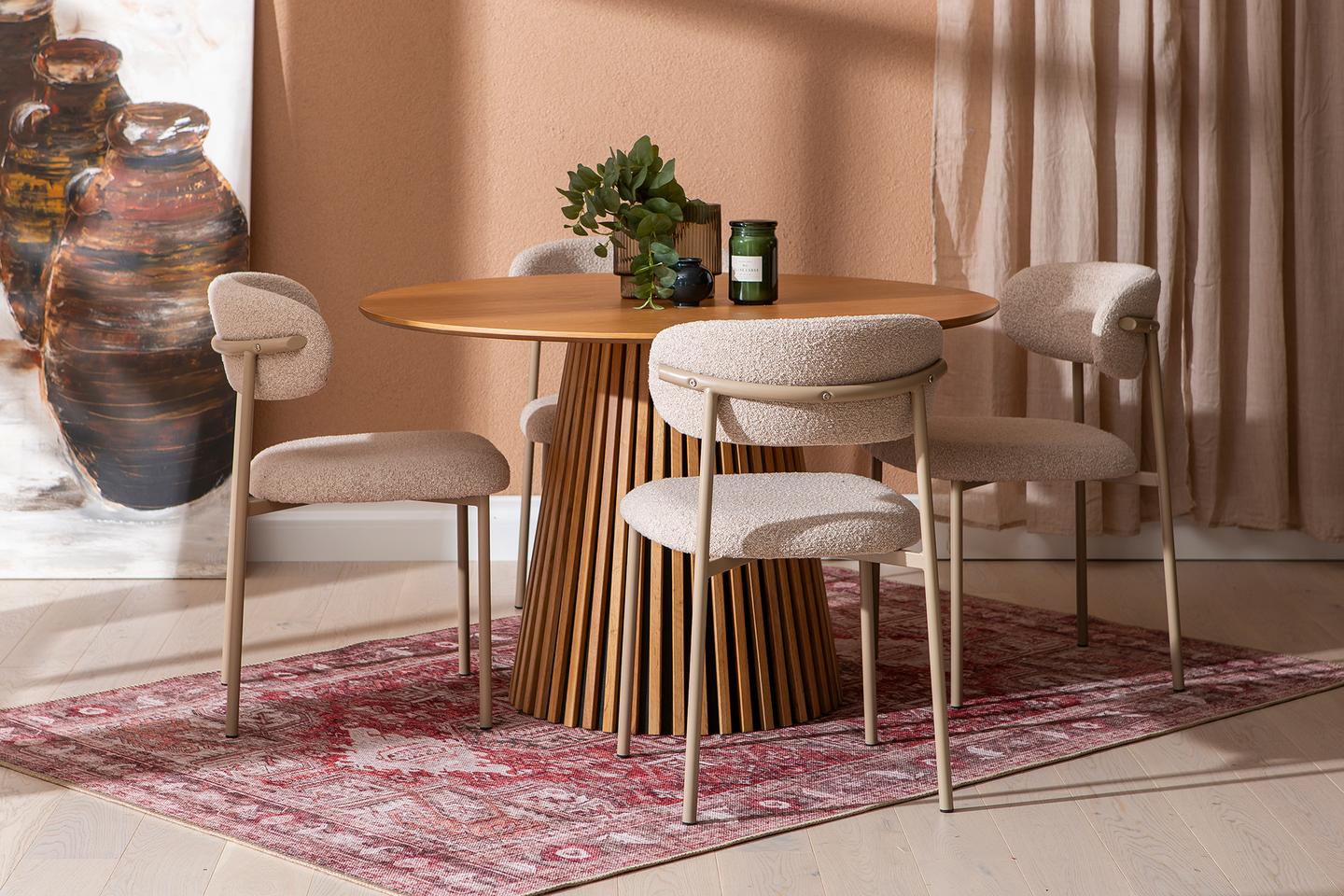 Metz & Bow söögilaua komplekt neljale