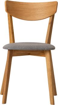 Pisipilt: Ekholmen söögitool, õlitatud tamm / hall kangas