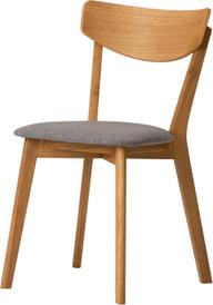 Pisipilt: Ekholmen söögitool, õlitatud tamm / hall kangas