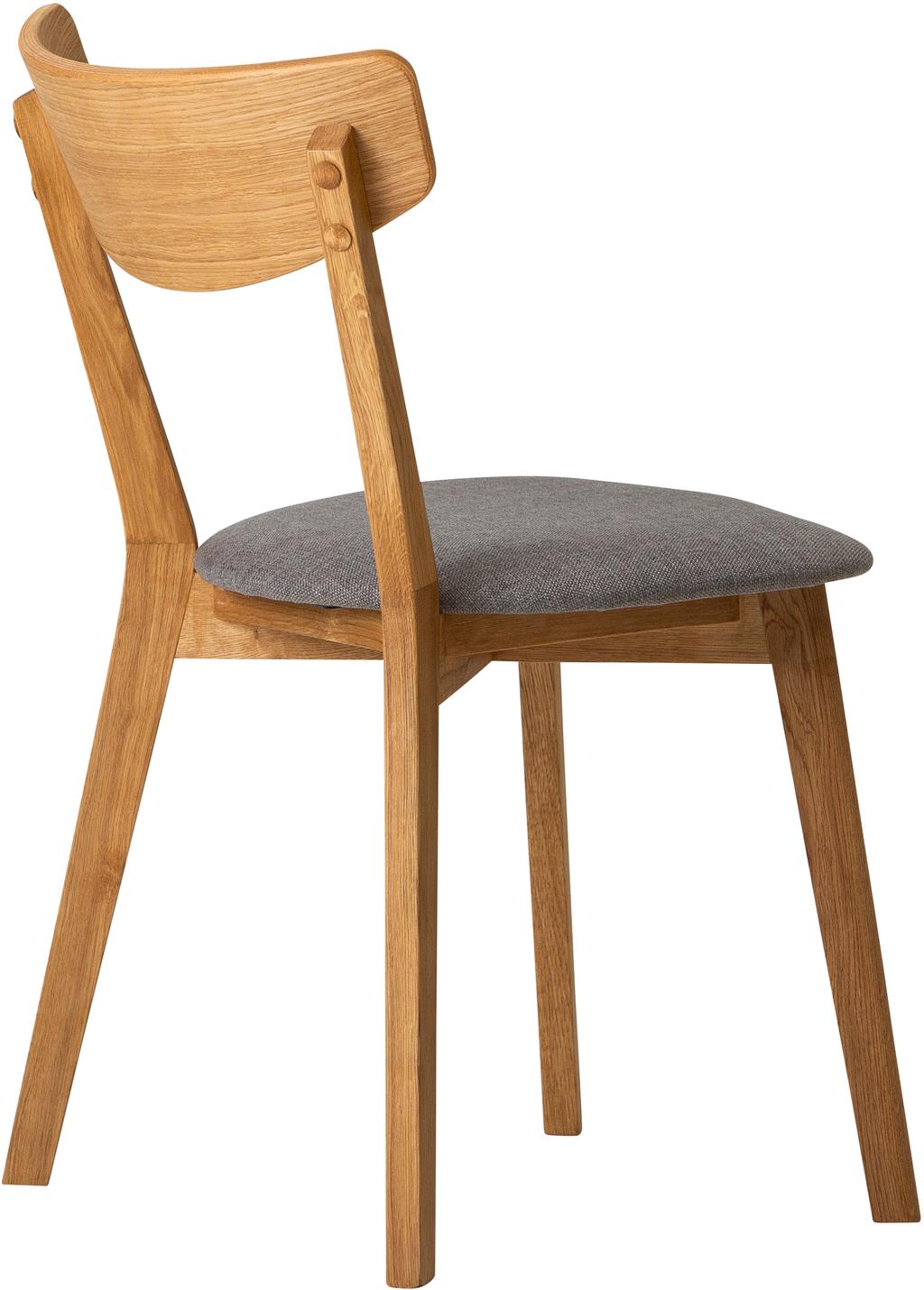 Ekholmen söögitool, õlitatud tamm / hall kangas