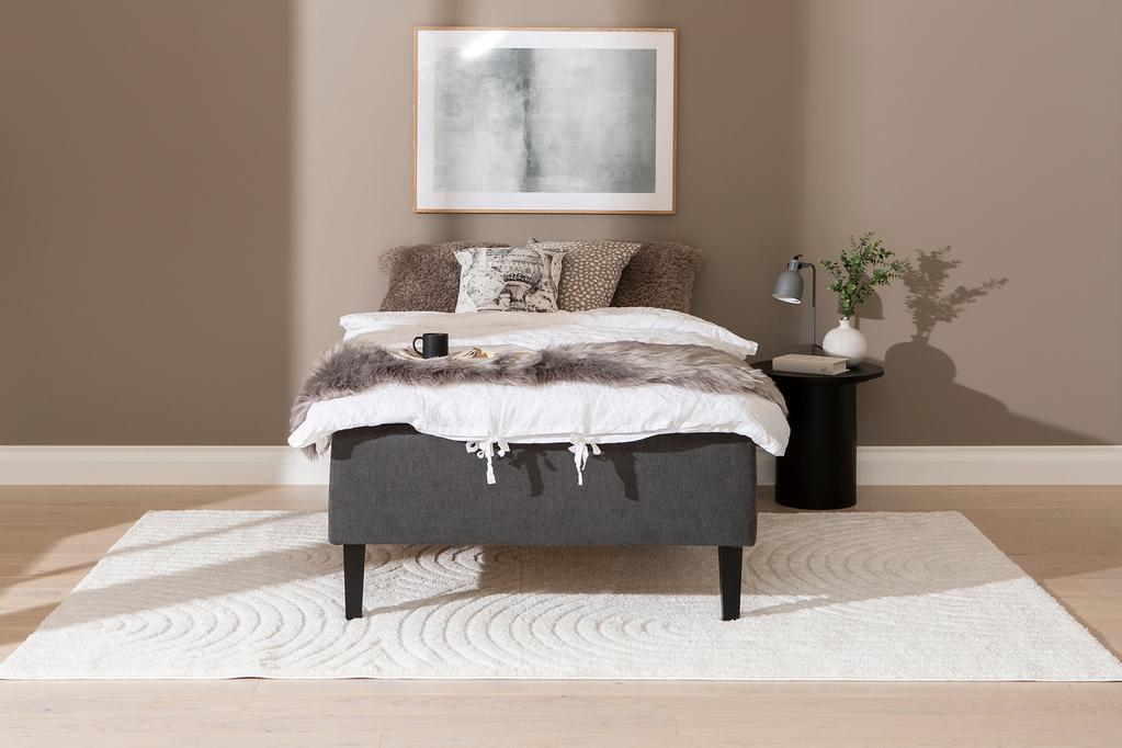 Moon Gold kušett, 120x200 cm, visco, Primo 96, antratsiit