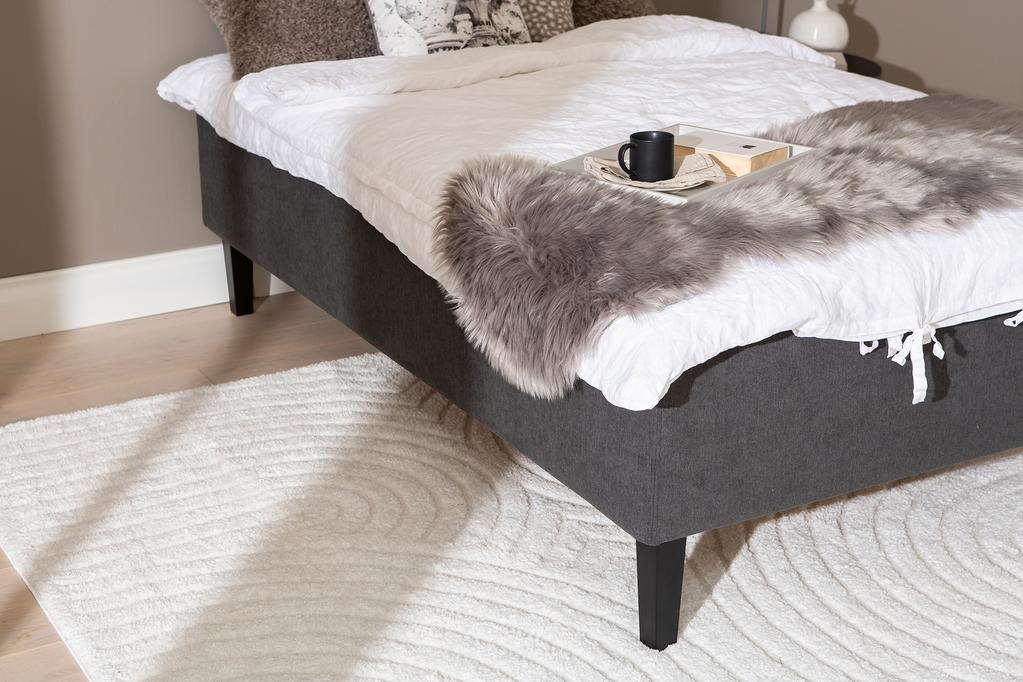 Moon Gold kušett, 120x200 cm, visco, Primo 96, antratsiit